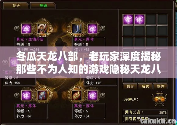 老玩家深度揭秘那些不为人知的游戏隐秘天龙八部私服图片
