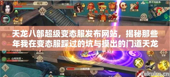 揭秘那些年我在变态服踩过的坑与摸出的门道天龙八部私服图片