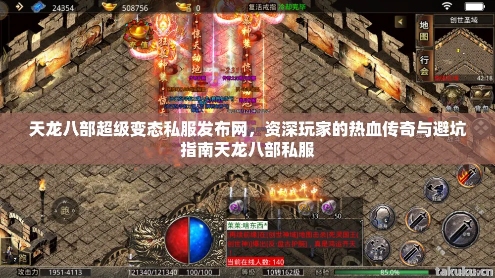 资深玩家的热血传奇与避坑指南天龙八部私服图片