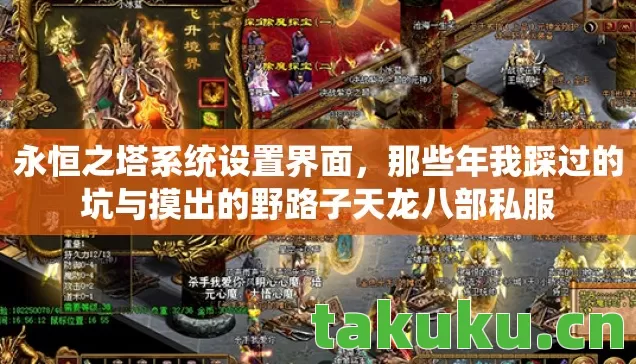 那些年我踩过的坑与摸出的野路子天龙八部私服图片