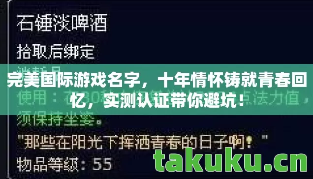 十年情怀铸就青春回忆图片