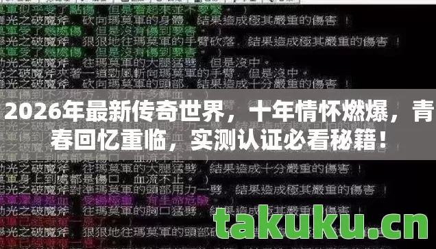 2026年最新传奇世界图片