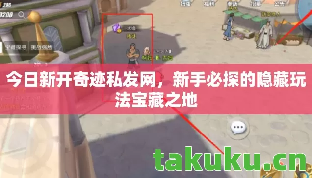 新手必探的隐藏玩法宝藏之地图片