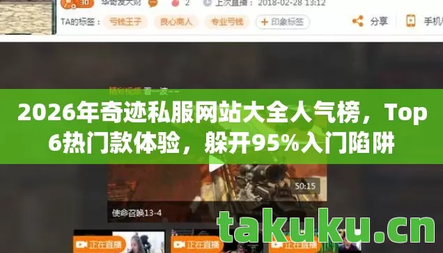 2026年奇迹私服网站大全人气榜图片
