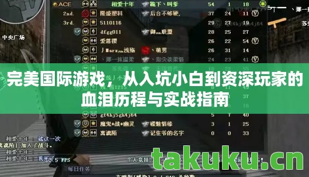 从入坑小白到资深玩家的血泪历程与实战指南图片
