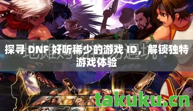 探寻 DNF 好听稀少的游戏 ID图片