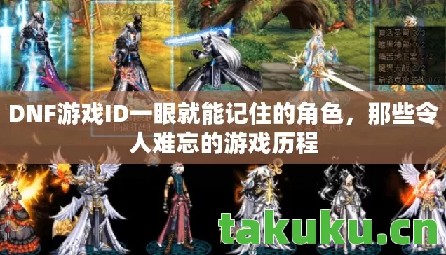 DNF游戏ID一眼就能记住的角色图片