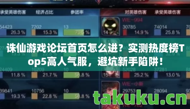 实测热度榜Top5高人气服图片