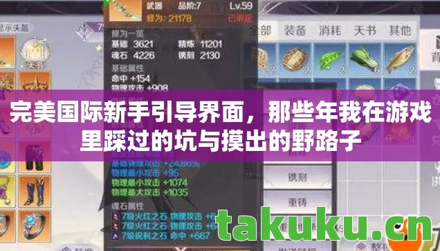 完美国际新手引导界面,那些年我在游戏里踩过的坑与摸出的野路子 完美国际新手引导界面,那些年我在游戏里踩过的坑与摸出的野路子