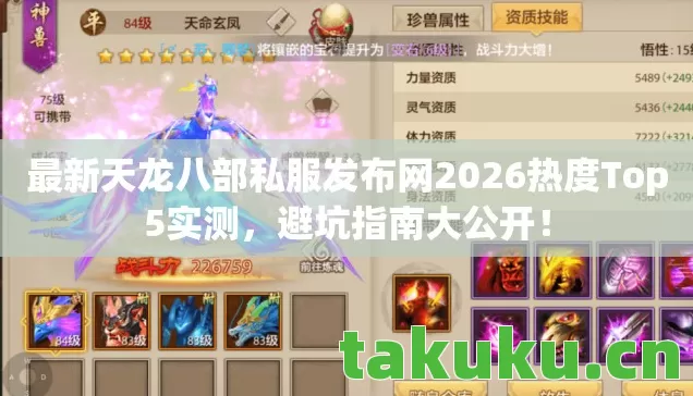 最新天龙八部私服发布网2026热度Top5实测,避坑指南大公开! 最新天龙八部私服发布网2026热度Top5实测,避坑指南大公开!