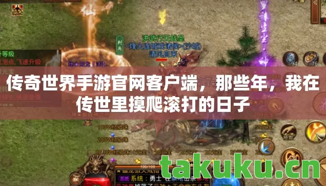 传奇世界手游官网客户端，那些年，我在传世里摸爬滚打的日子