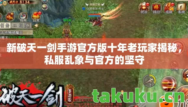 新破天一剑手游官方版十年老玩家揭秘,私服乱象与官方的坚守 新破天一剑手游官方版十年老玩家揭秘,私服乱象与官方的坚守