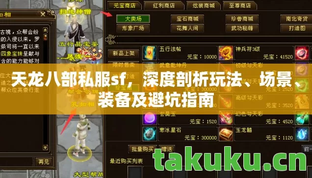 天龙八部私服sf，深度剖析玩法、场景、装备及避坑指南