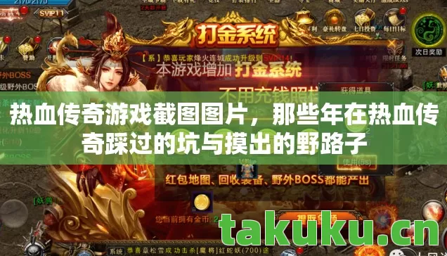 热血传奇游戏截图图片,那些年在热血传奇踩过的坑与摸出的野路子 热血传奇游戏截图图片,那些年在热血传奇踩过的坑与摸出的野路子