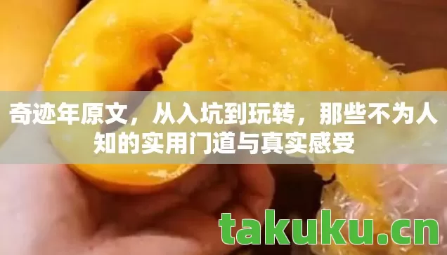 那些不为人知的实用门道与真实感受图片