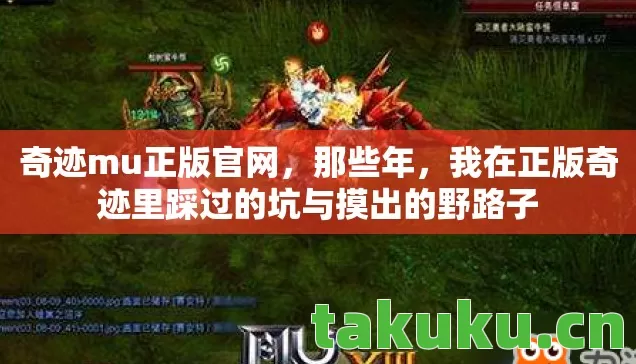 我在正版奇迹里踩过的坑与摸出的野路子图片