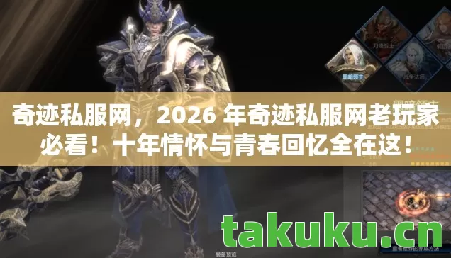 2026 年奇迹私服网老玩家必看图片