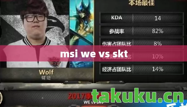 msi we vs skt图片