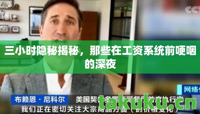 那些在工资系统前哽咽的深夜图片