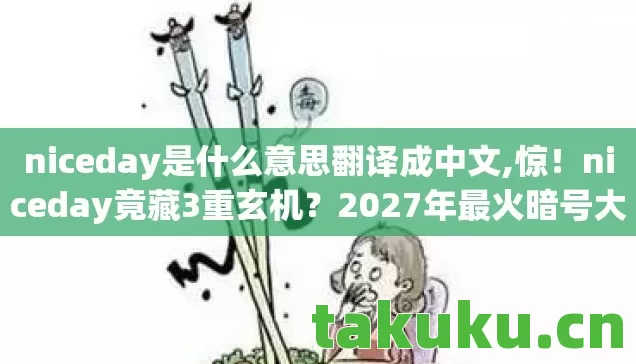 niceday是什么意思翻译成中文,惊！niceday竟藏3重玄机？2027年最火暗号大揭秘！